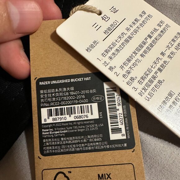 Razer Unleashed Buckethat One Size - NWT - Picture 4 of 4